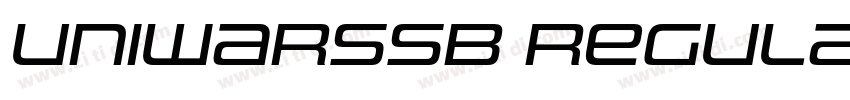 UniwarsSb Regular字体转换 UniwarsSb Regular字体转换